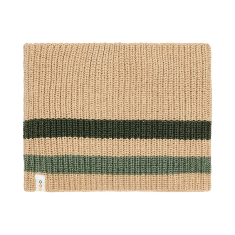 Little Dutch Šál pletený kruhový Warm Taupe One Size