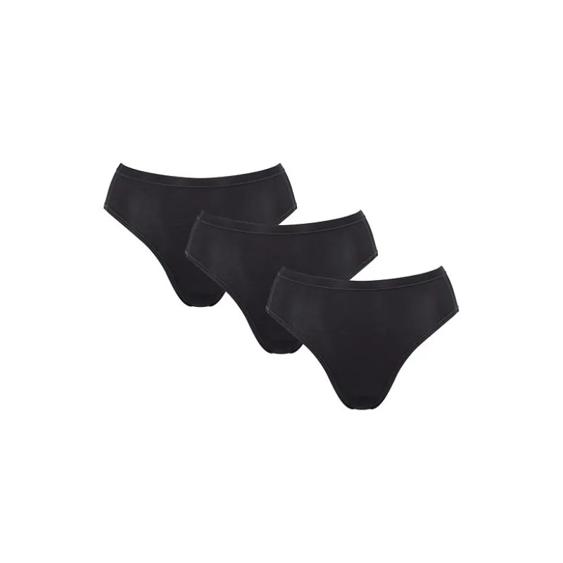 3pack SLOGGI GO DAILY COTTON TAI nohavičky čierne XL