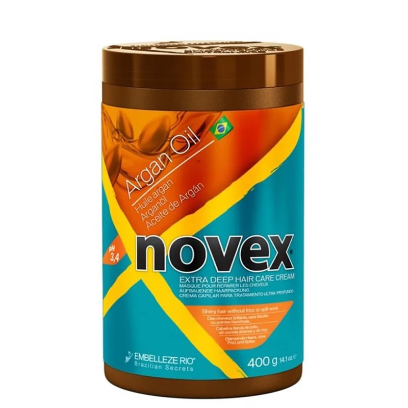 NOVEX Argan Oil Deep Treatment Conditioner 400g - arganový kúra na poškodené vlasy