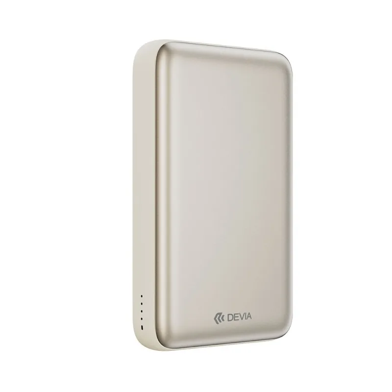 Devia powerbank Ultra12 Magnetic Wireless 10.000 mAh PD 22.5W - Gold