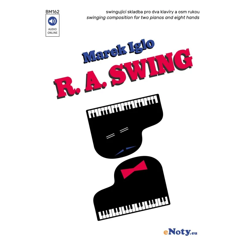 eNoty R. A. Swing pro 2 klavíry a 8 rukou + audio online