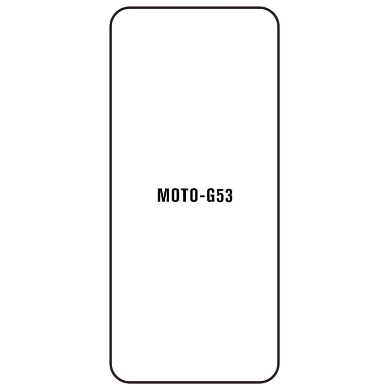 Sunshine Motorola G53 Predná Hydrogél ochranná fólia Strih: Predná 2, Typ fólie: Číra