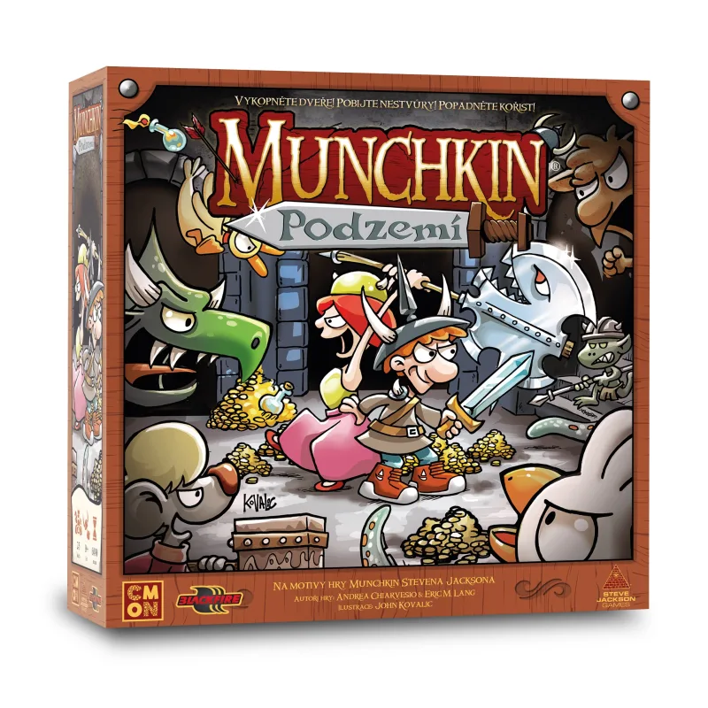 Cool Mini Or Not Munchkin: Podzemie