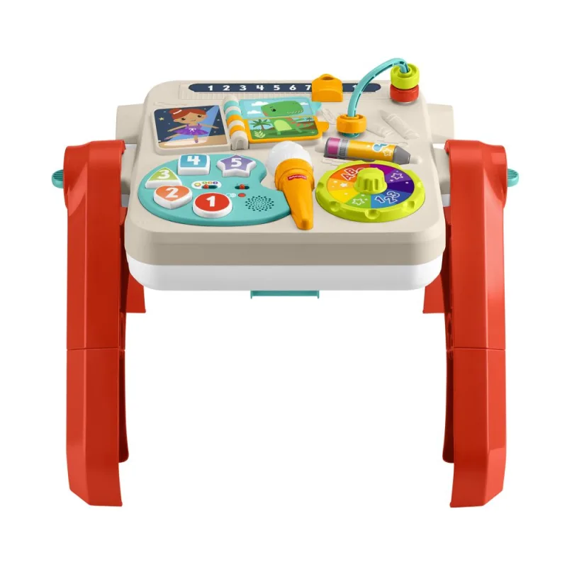 Mattel Fisher Price hrací stolček a stojan a 4 v 1 CZ/SK/ENG/HU/PL