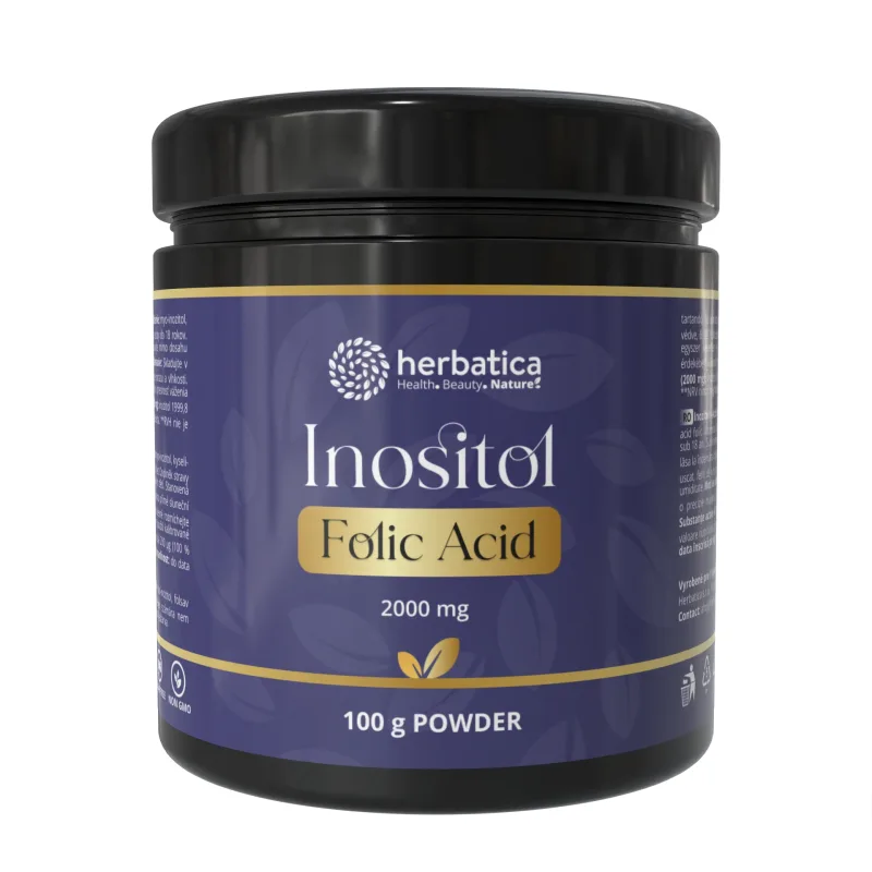 Herbatica Inozitol + Kyselina Listová - 100 g prášok -