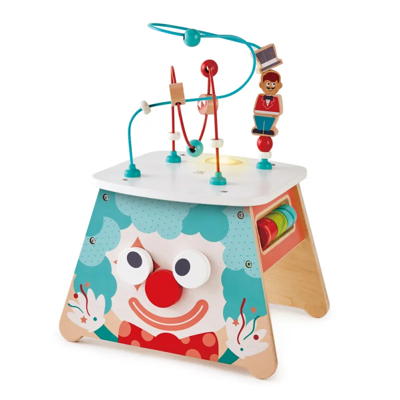 Hape Multifunkčná motorická kocka so svetlom