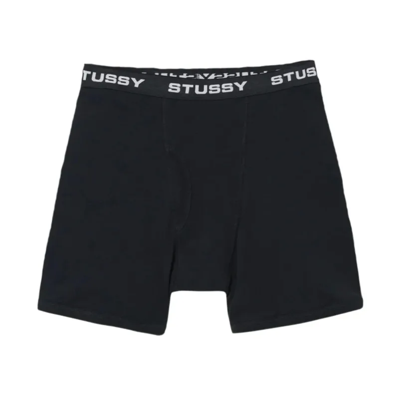 Stussy Boxer Briefs (1 Piece) Black Boxerky - M