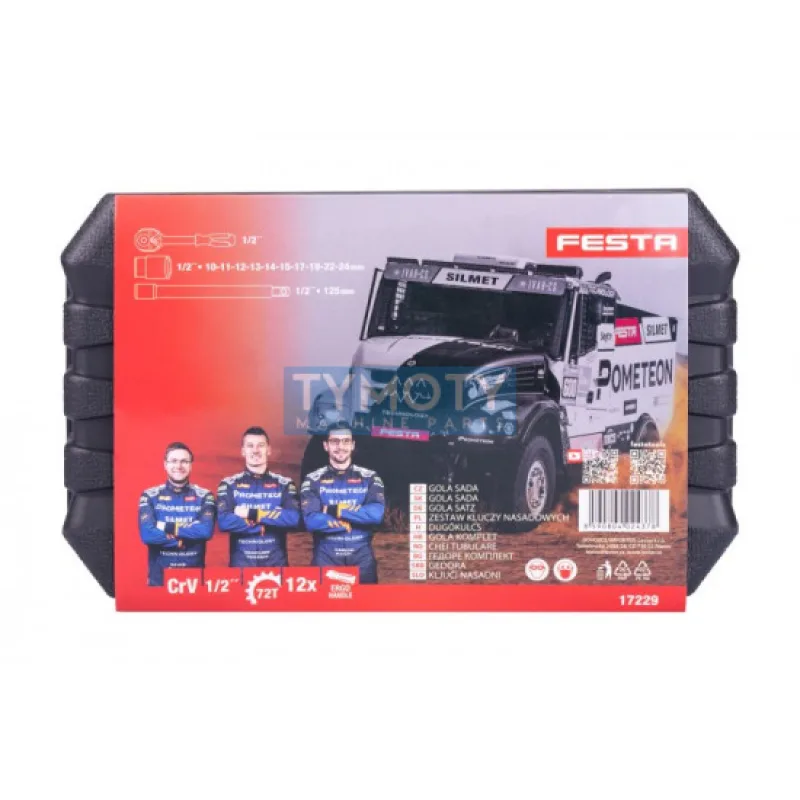 Gola sada CrV 12 ks 1/2" EDÍCIA DAKAR, FESTA 17229