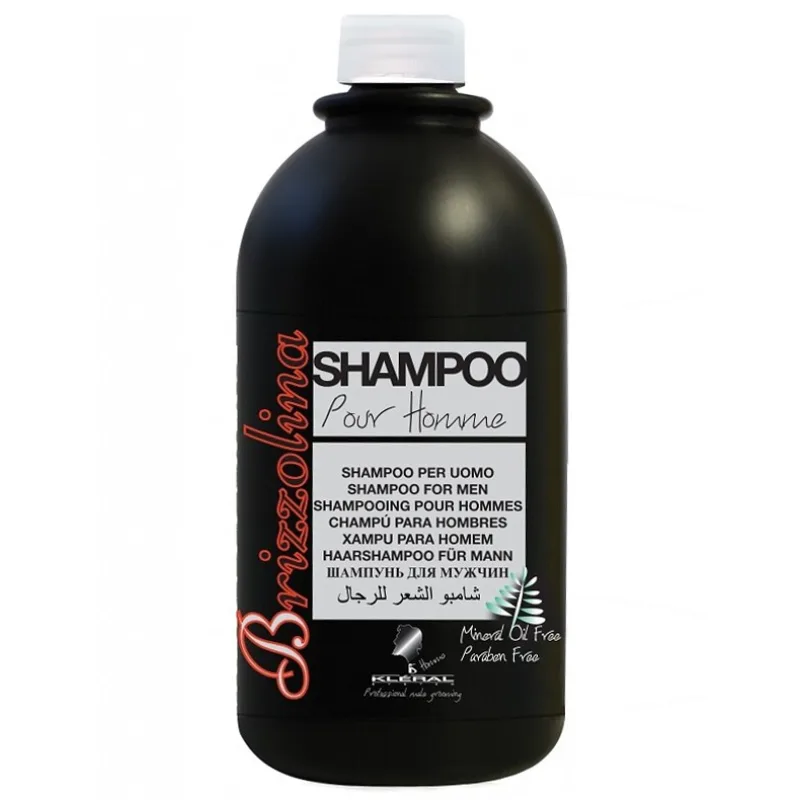 KLÉRAL Brizzolina Shampoo For Men 1000ml - šampón pre mužov na vlasy a fúzy