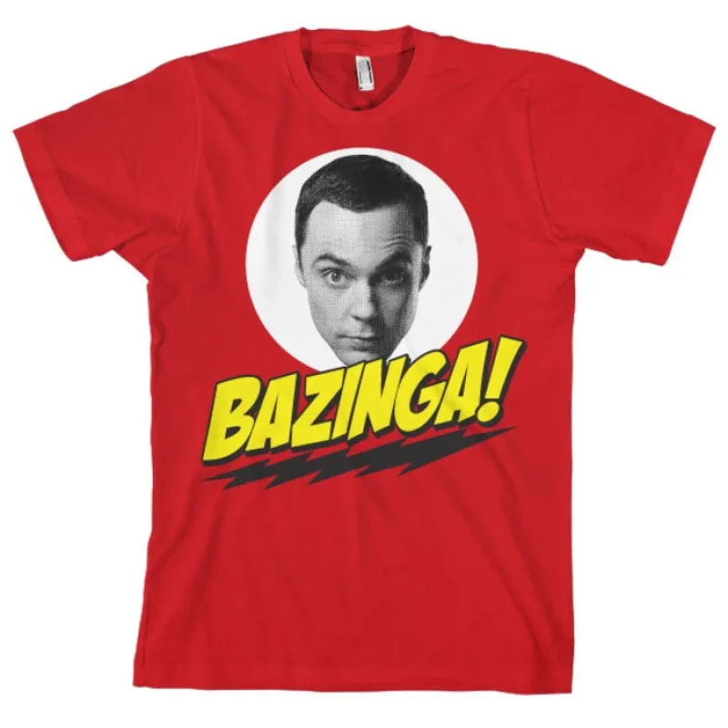 Big Bang Theory - Bazinga Sheldons Head (tričko)