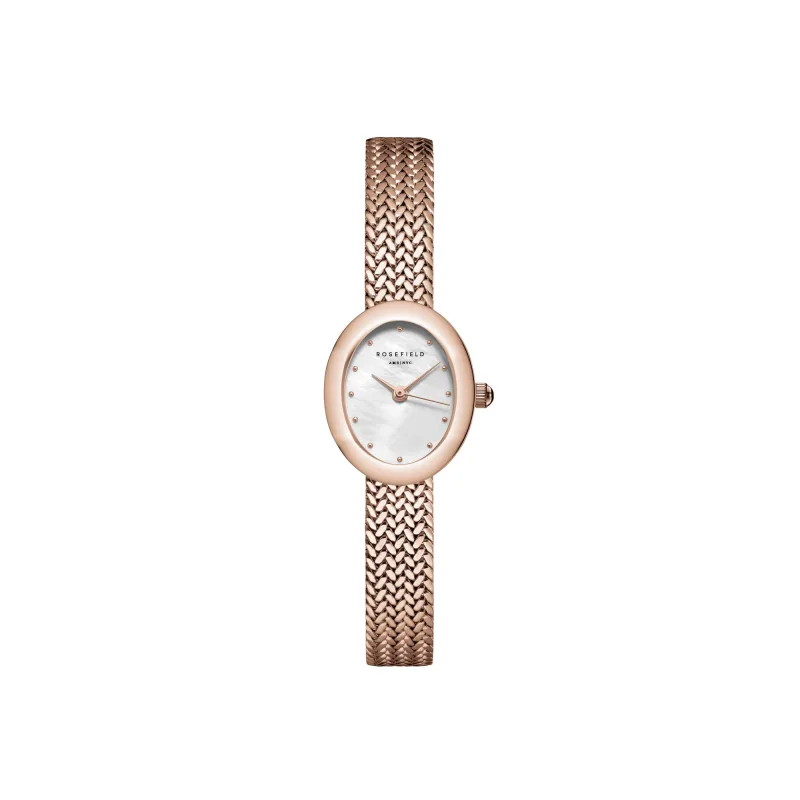 Dámske oválne hodinky Rosefield Minis MWRMR-M07