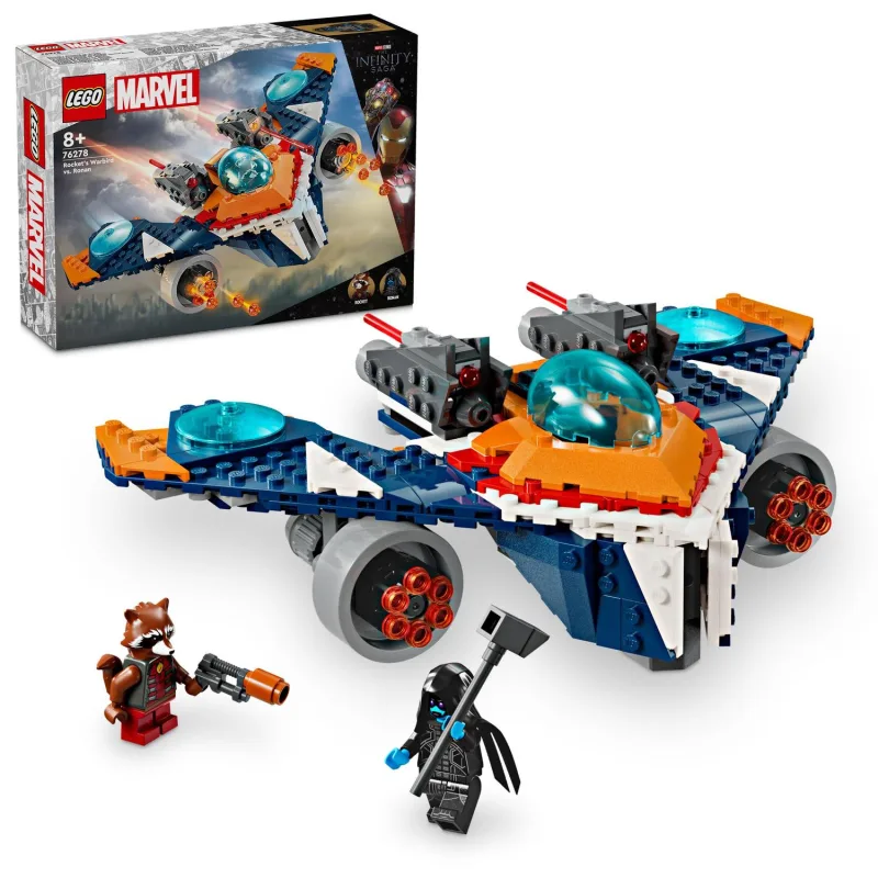LEGO Marvel 76278 Rocketov prúdový bojový vták vs. Ronan