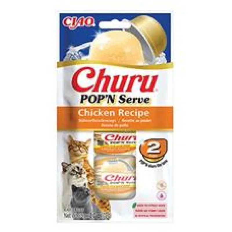 Churu Cat POP’N Serve Chicken Recipe 2x35g