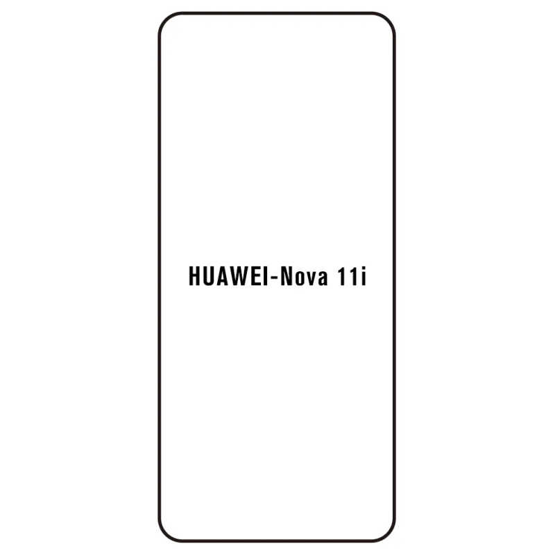Sunshine Huawei Nova 11i Predná Hydrogél ochranná fólia Strih: Kompatibilná s krytom, Typ fólie: Číra
