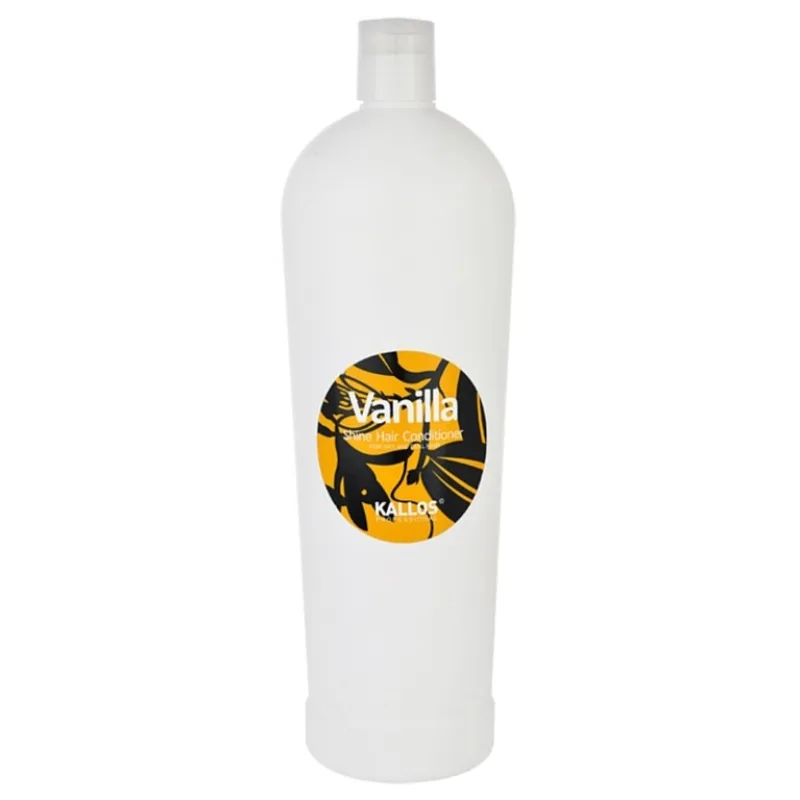 KALLOS Vanilla Shine Hair Conditioner 1000ml - kondicionér pre suché a pre matné vlasy