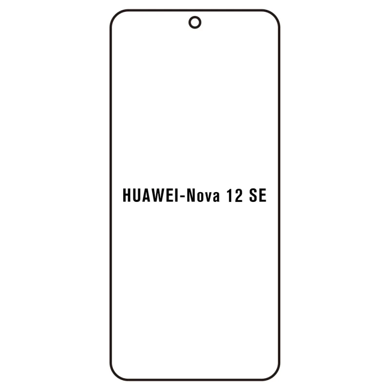 Sunshine Huawei Nova 12 SE Predná Hydrogél ochranná fólia Strih: Predná 3, Typ fólie: Anti-Spy (Privacy)