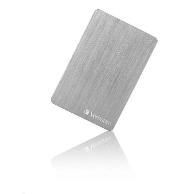 VERBATIM HDD 2.5" 1TB Store 'n' Go ALU Slim Portable Hard Drive USB 3.2, Space gray (53662)
