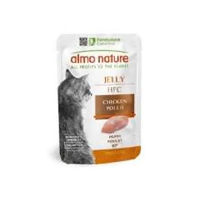 Almo Nature cat kaps. Natural-kuřecí filet 55g