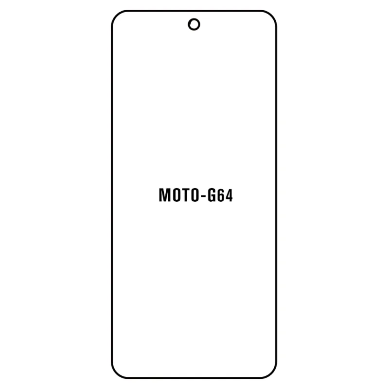 Sunshine Motorola G64 5G Predná Hydrogél ochranná fólia Strih: Kompatibilná s krytom 2, Typ fólie: Číra