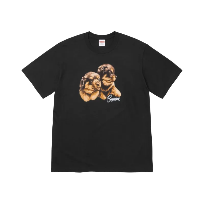 Supreme Puppies Tee Black - L