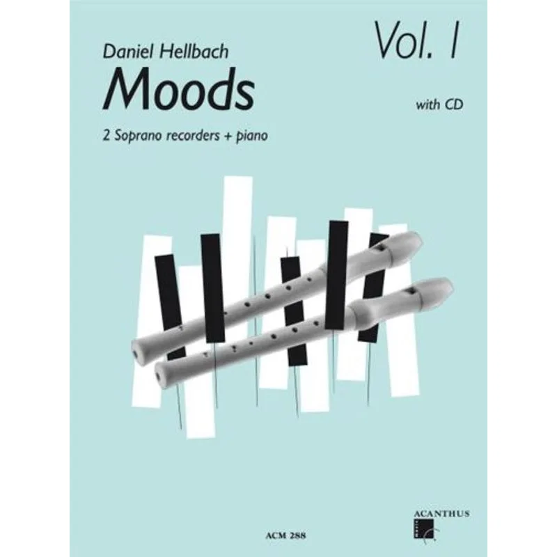 Acanthus Moods 1 + CD (pro 2 sopránové flétny)