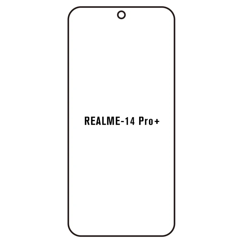 Sunshine Realme 14 Pro+ Predná Hydrogél ochranná fólia Strih: Predná 2, Typ fólie: Číra