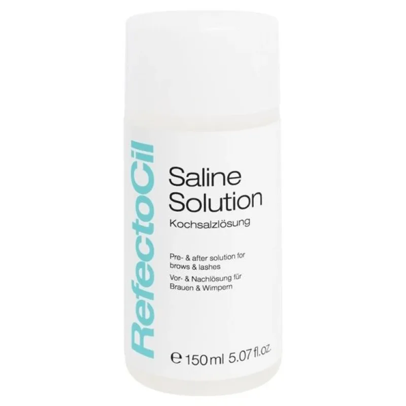 REFECTOCIL Saline Solution 150ml - čistiaci roztok pred farbením a trvalou rias a obočie