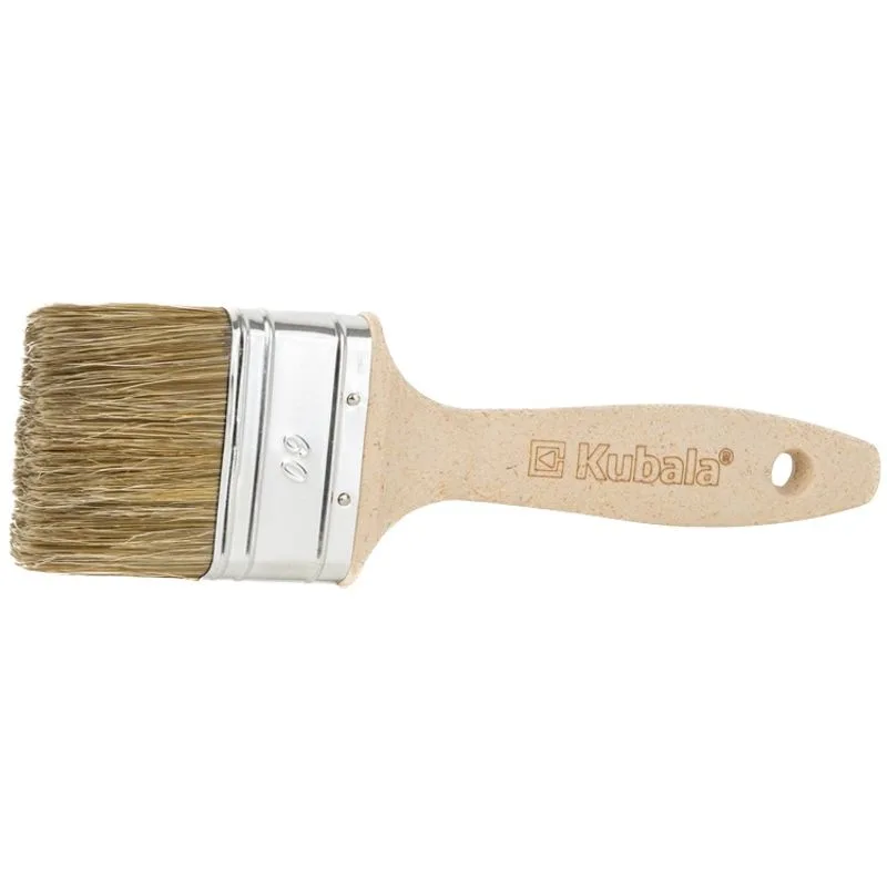 Štetec Kubala 4616 ECOLINE, plochý, na laky, moridlá a lazúry, 80mm