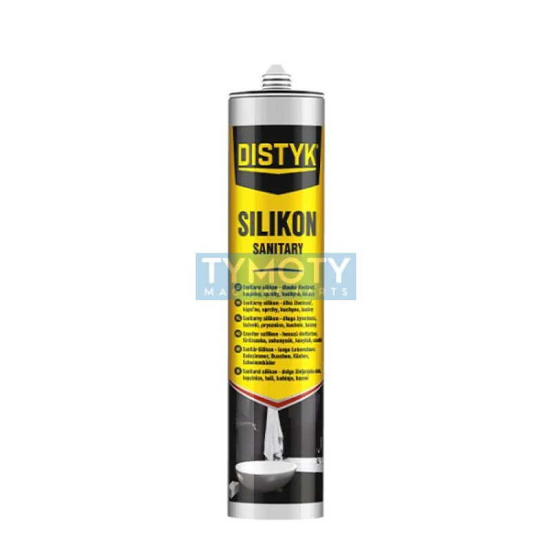 Distyk Sanitárny silikón - 280 ml transparentný, kartuša