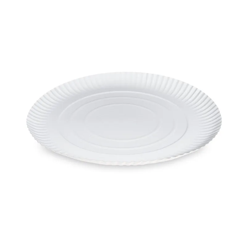 Wimex Papierový tanier hlboký biely O29cm RECY