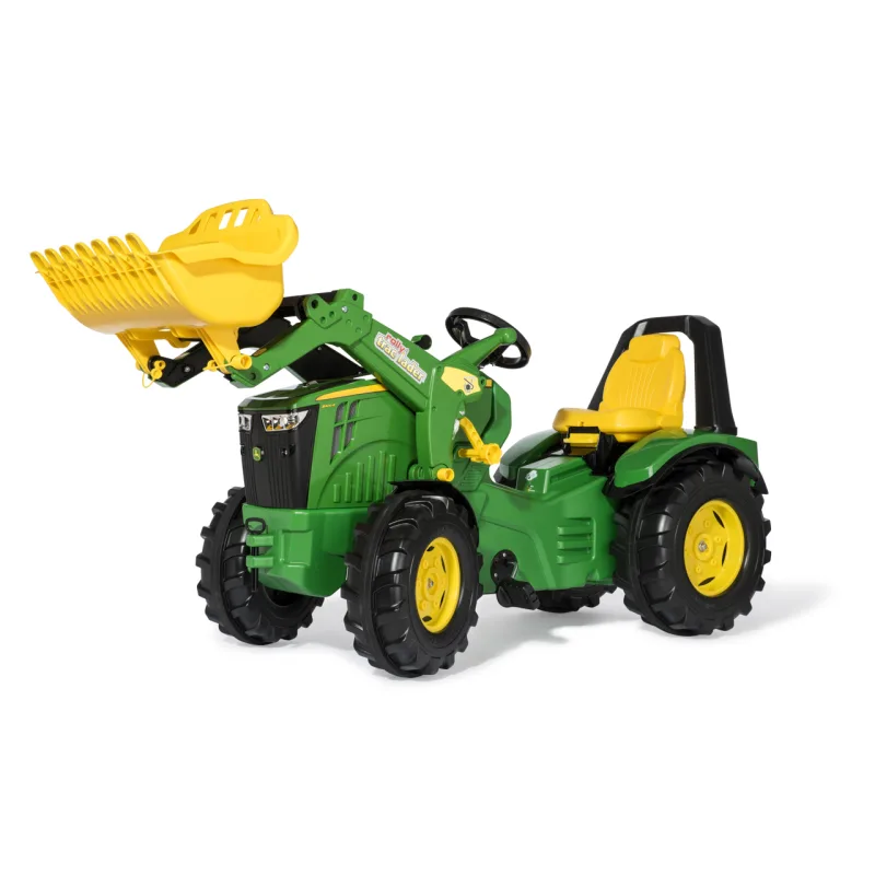 ROLLYTOYS Šliapací traktor X-Trac John Deere - zelený