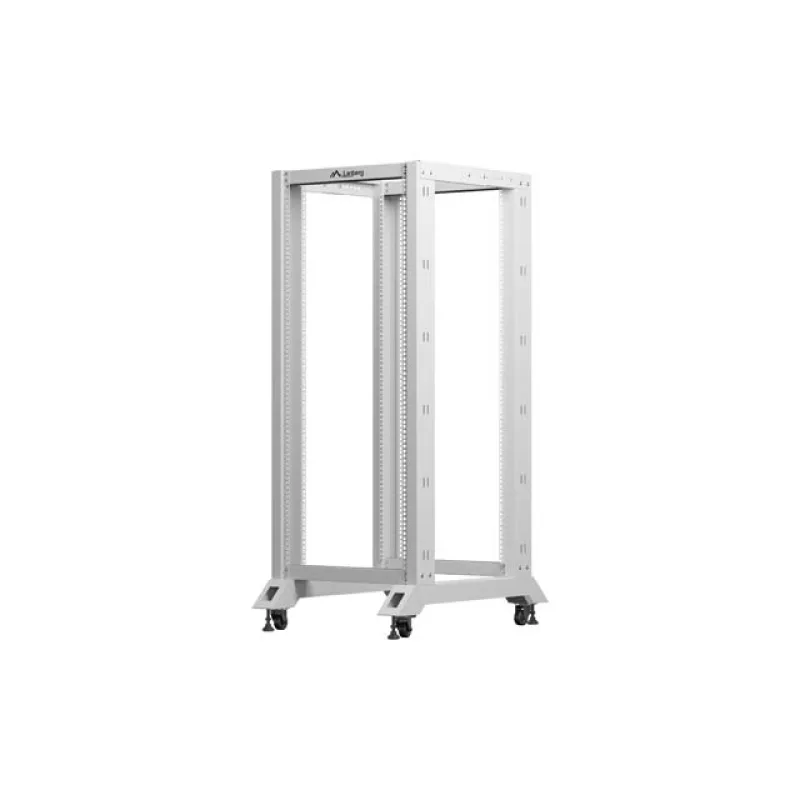 LANBERG OTEVŘENÝ RACK 19" 27U 600X800 ŠEDÝ OR01-6827-S