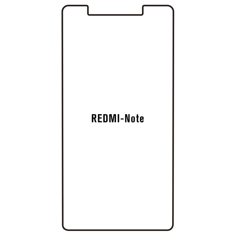 Sunshine Xiaomi Redmi Note Predná Hydrogél ochranná fólia Strih: Predná 2, Typ fólie: Anti-Spy (Privacy)