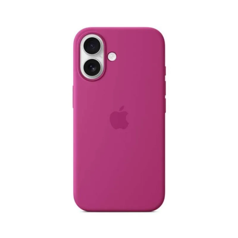 iPhone 16 Silicone Case with MagSafe - Fuchsia (MYY53ZM/A)