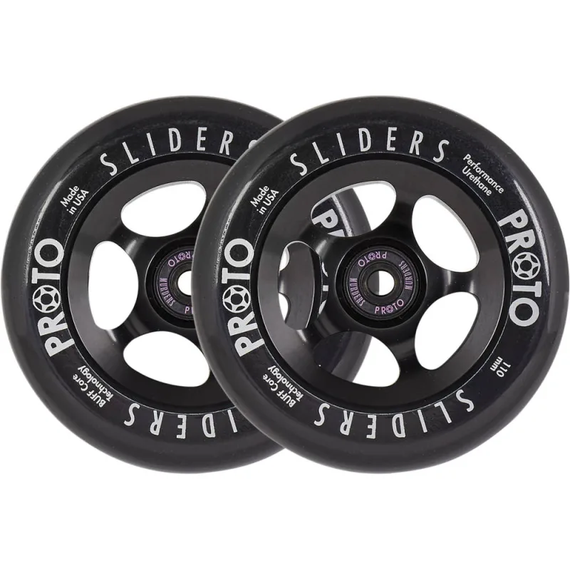 Kolieska Proto Slider 110mm čierna 2ks