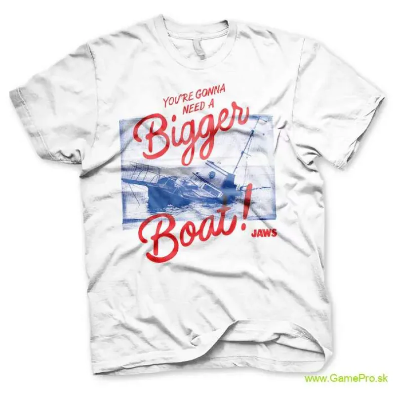 Jaws Youre Gonna Need A Bigger Boat (T-Shirt)