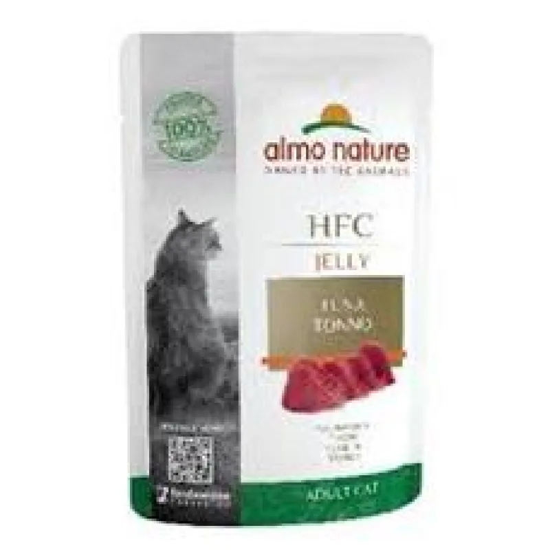 Almo Nature cat kaps. Jelly-tuňák 55g
