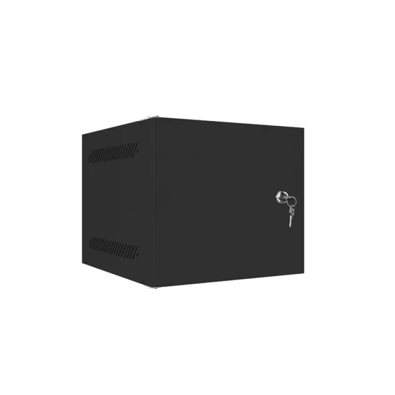 LANBERG RACKOVÁ SKŘÍŇ 10" NÁSTĚNNÁ 4U/280X310 PRO VLASTNÍ MONTÁŽ S KOVOVÝMI DVEŘMI ČERNÁ-FLAT PACK WF10-2304-00B