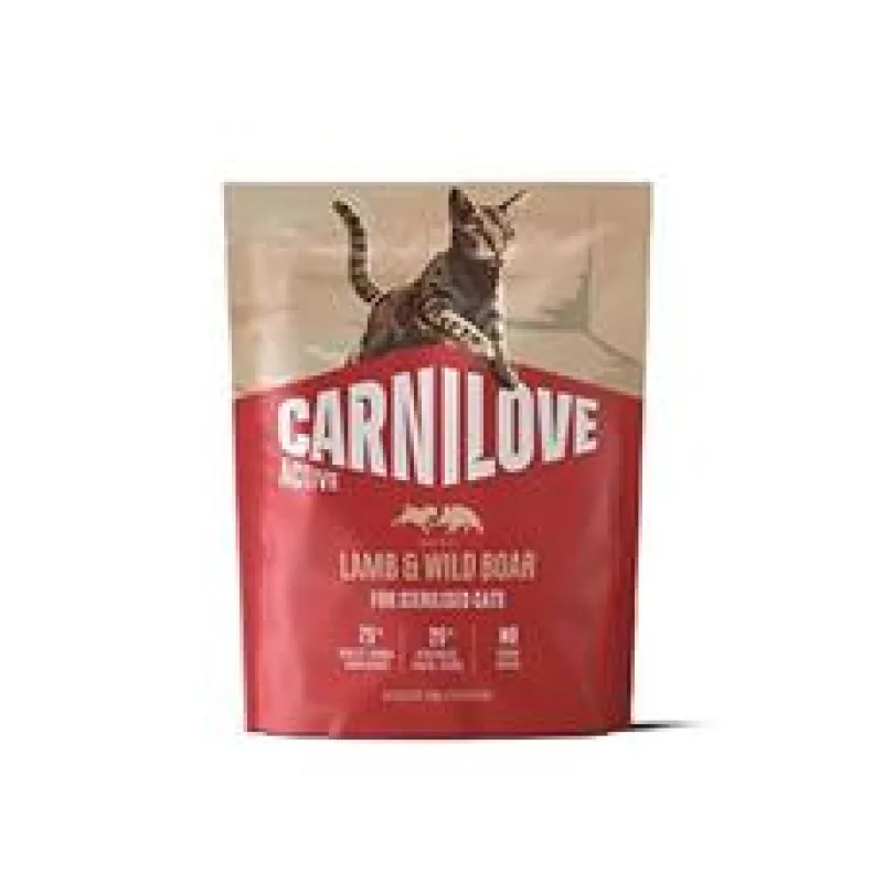Carnilove Cat Active Dry Lamb& Wild Steril.Ad.AB 6kg