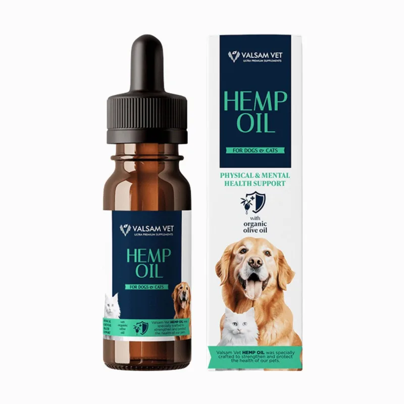 Valsam Vet HEMP OIL - CBD olej pre psy a mačky 20 ml -