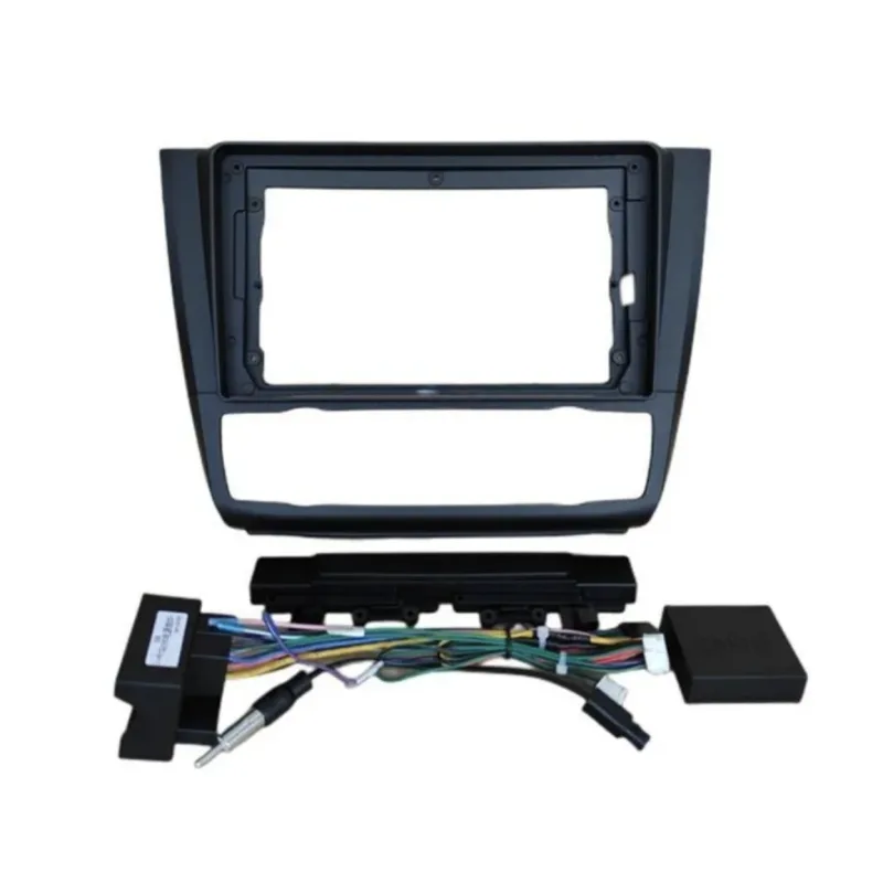 Rámeček s napájecím kabelem pro 9" autorádio do BMW E87 Ovládání klimatizace: Varianta B - digitální CHRKXBME879001A