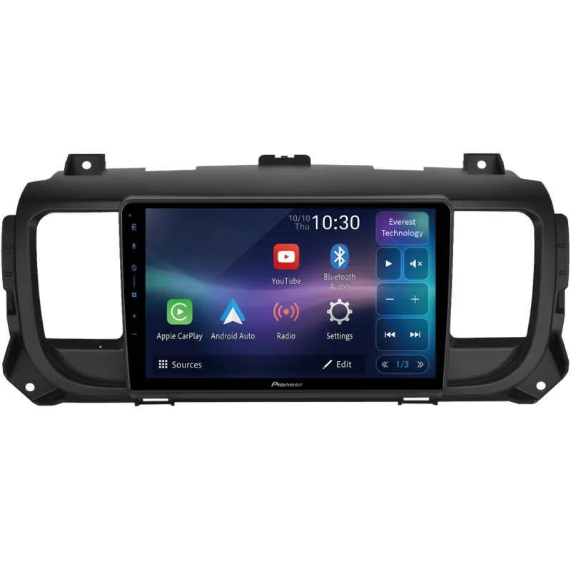Pioneer 2DIN autorádio SPH-PF97BT, Peugeot Expert III / Citroen Jumpy III / Opel Vivaro C / Toyota ProAce II SPH-PF97BT/CC026/A7877