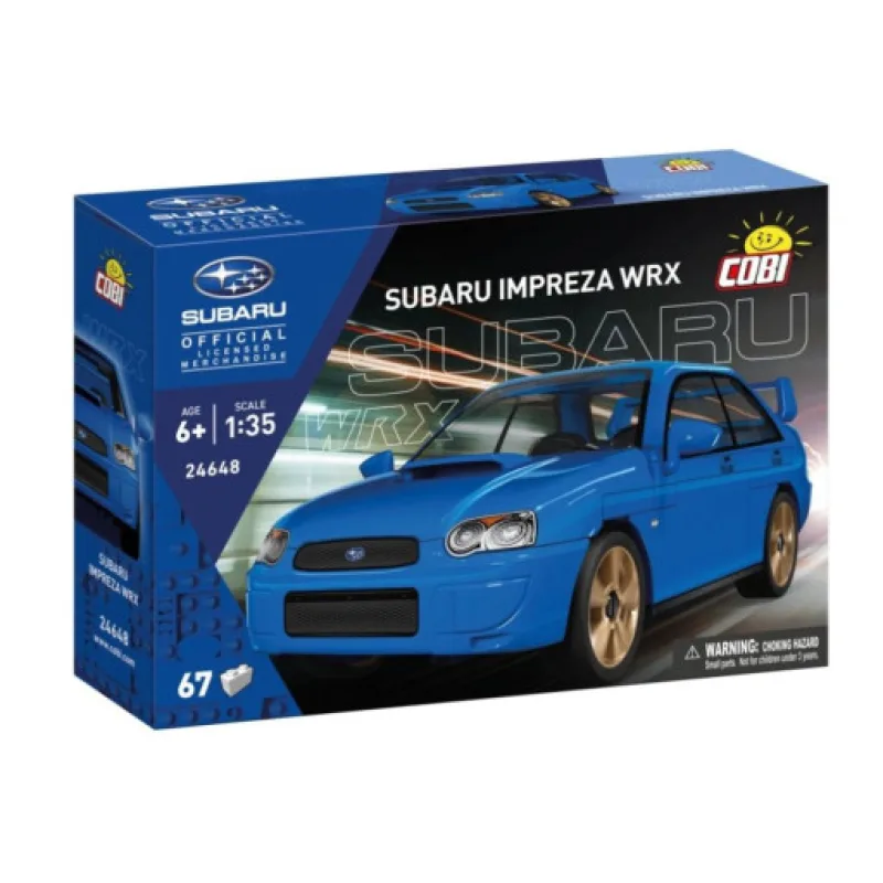 Cobi 24648 Subaru Impreza WRX, 1:35, 67 kostek