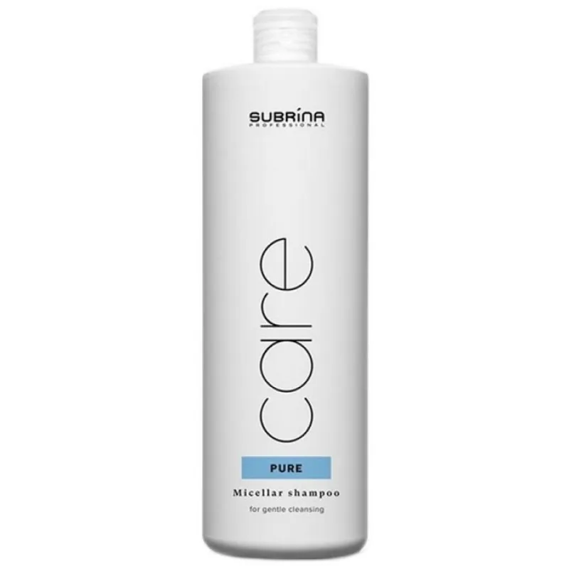 SUBRÍNA Care Pure Micellar Shampoo 1000ml - objemový čistiaci šampón na vlasy