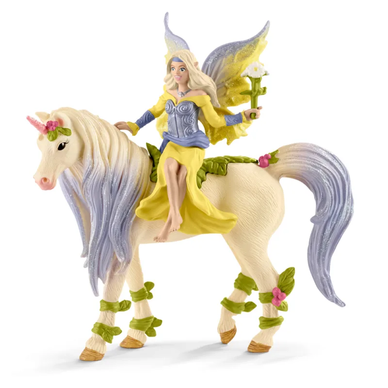 Schleich 70565 Sera s kvetinovým jednorožcom