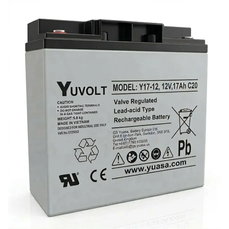 PANASONIC Yuasa YUVOLT Y17-12FR M5 VdS (12V; 17Ah) 15050