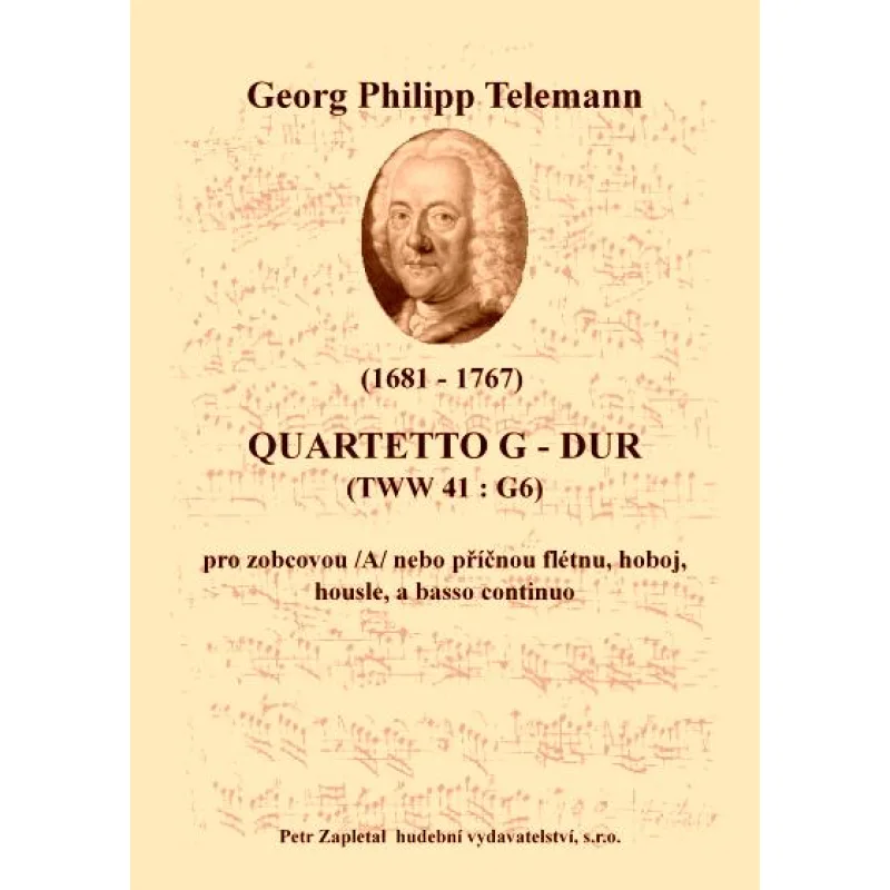 NotaNota Quartetto G - dur (TWV 43:G6)