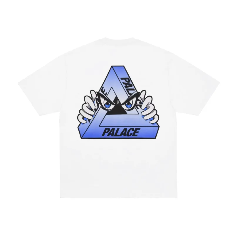Palace Tri-Peek T-Shirt White - M