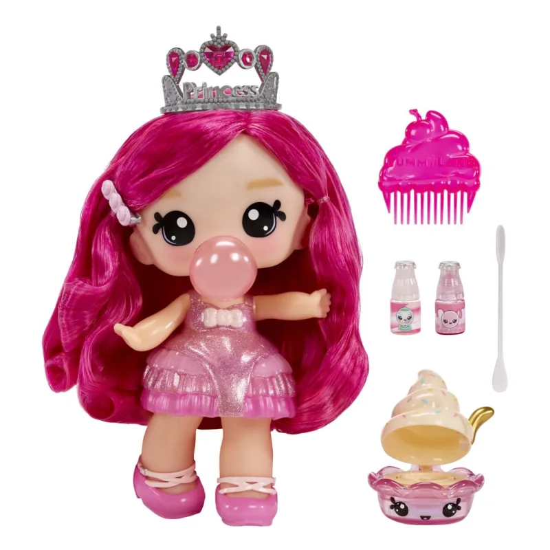Yummiland Veľká bábika s leskom na pery - Bianca Bubblegum