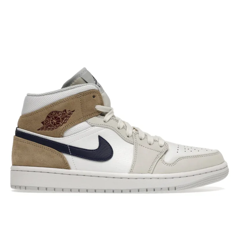 Jordan 1 Mid Tan Suede - 46